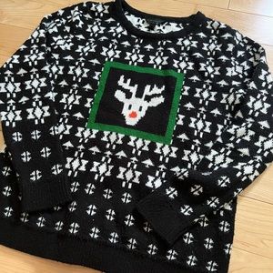 Topshop Christmas sweater size Us4